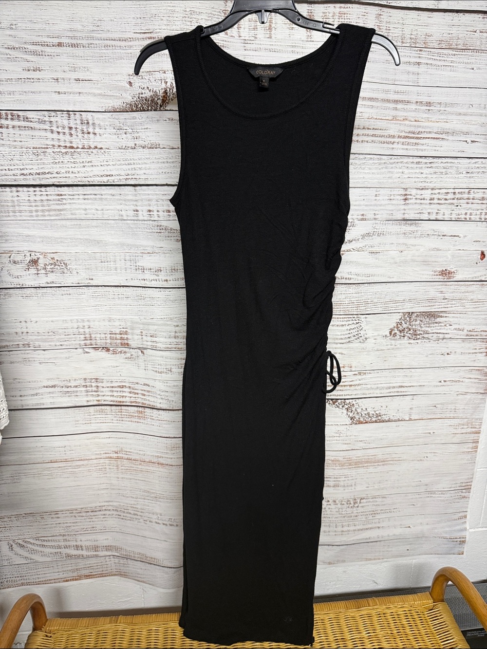 Goldray Rosaless Black Tank Dress